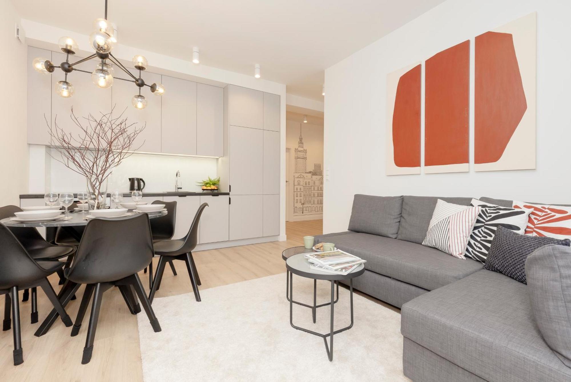 Amazing Spacious Apartments In Warsaw City Center By Noclegi Renters 外观 照片