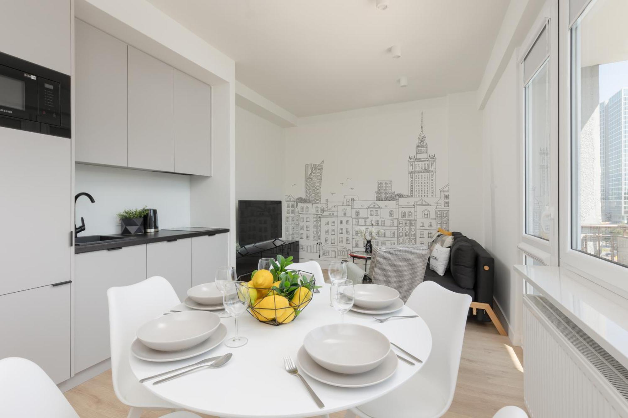 Amazing Spacious Apartments In Warsaw City Center By Noclegi Renters 外观 照片